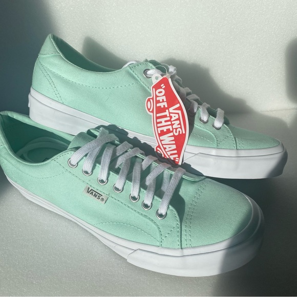 Vans Shoes - Vans Court Bay/True Shoes Woman’s 9.5 Mint Green